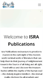 Mobile Screenshot of israpublications.com